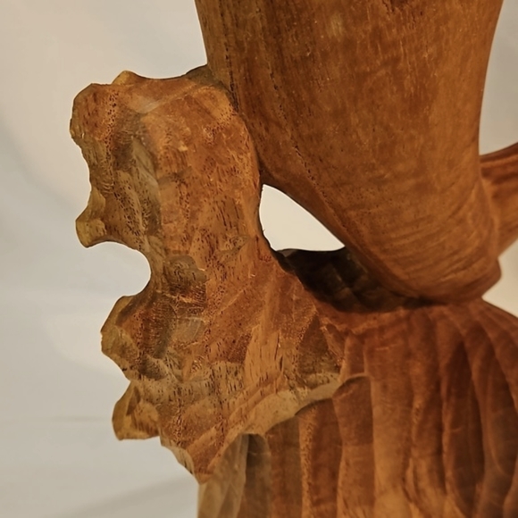 Wooden Handcrafted Decorative Figurine Dolphin Sculpture - Picture 9 of 14